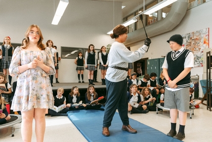 Our Jr. High Performs Matilda
